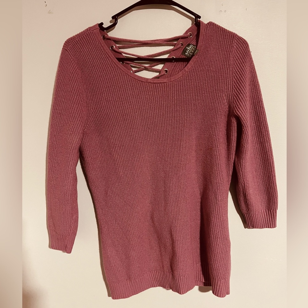 Knit sweater